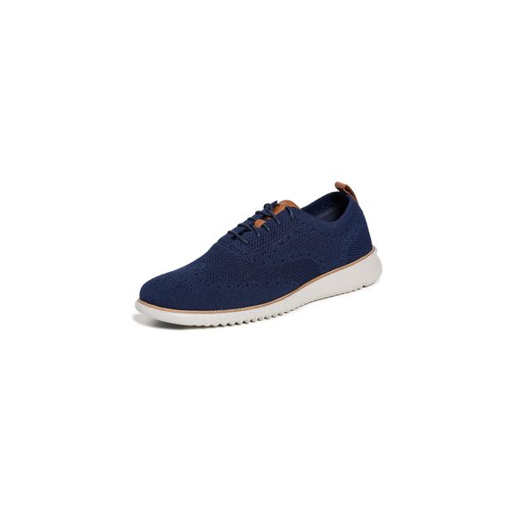 COLE HAAN MENS 2.ZEROGRAND STITCHLITE OXFORD, MARINE BLUE/VAPOR GREY, 9-M U - Picture 1 of 6